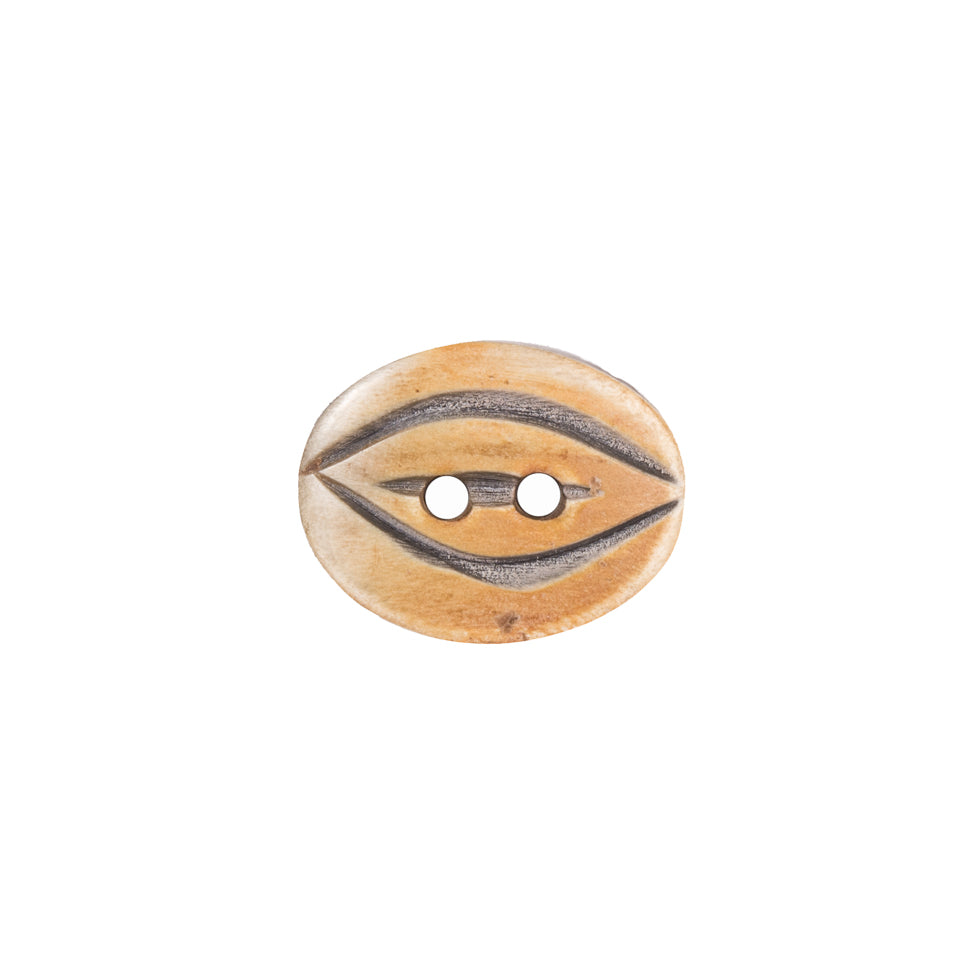 Oval Horn Button - 32L/20mm Oval Horn Button - 32L/20mm