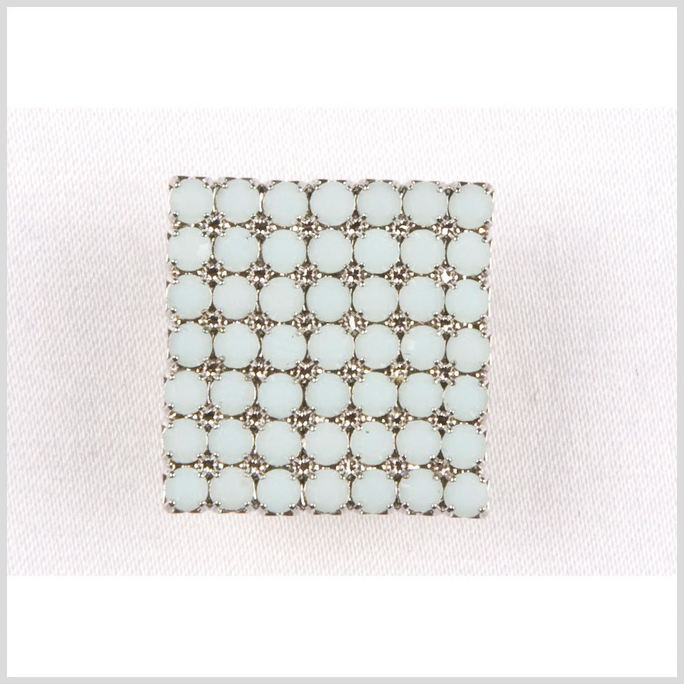 Swarovski Rho Mint Alabaster Shank Back Button - 40L/25.5mm Swarovski Rho Mint Alabaster Shank Back Button - 40L/25.5mm