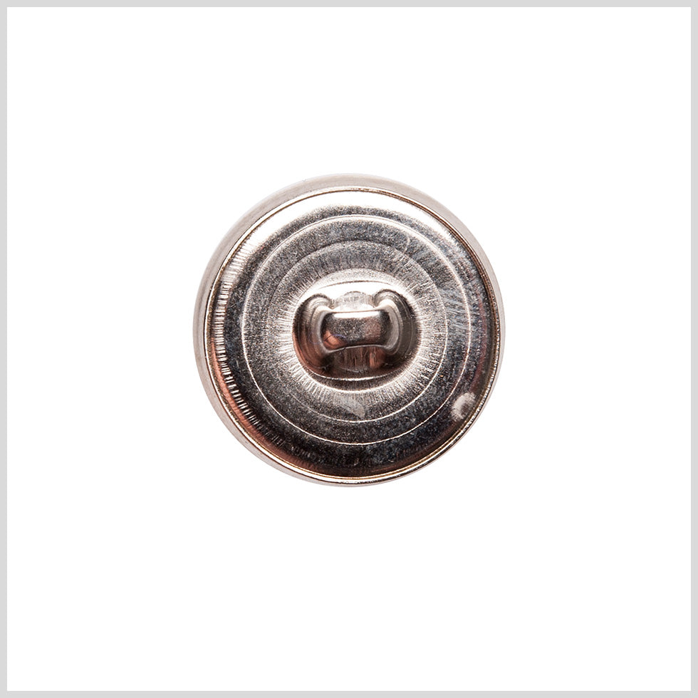 Matte Silver Metal Button - 30L/19mm Detail Matte Silver Metal Button - 30L/19mm Detail