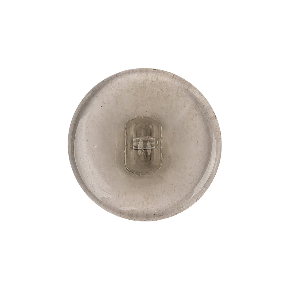Clear Green Glass Button - 36L/23mm Detail Clear Green Glass Button - 36L/23mm Detail