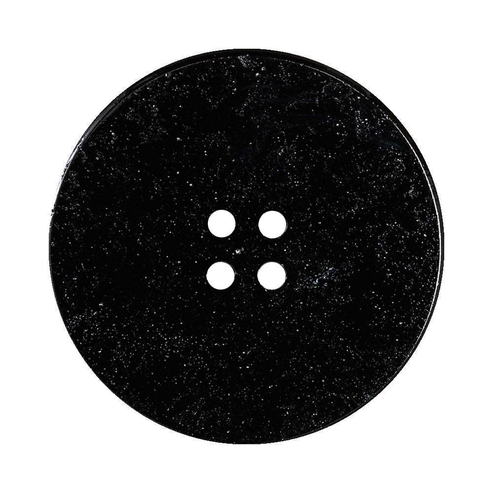 Black/Gold Glass Button - 54L/34mm Detail Black/Gold Glass Button - 54L/34mm Detail