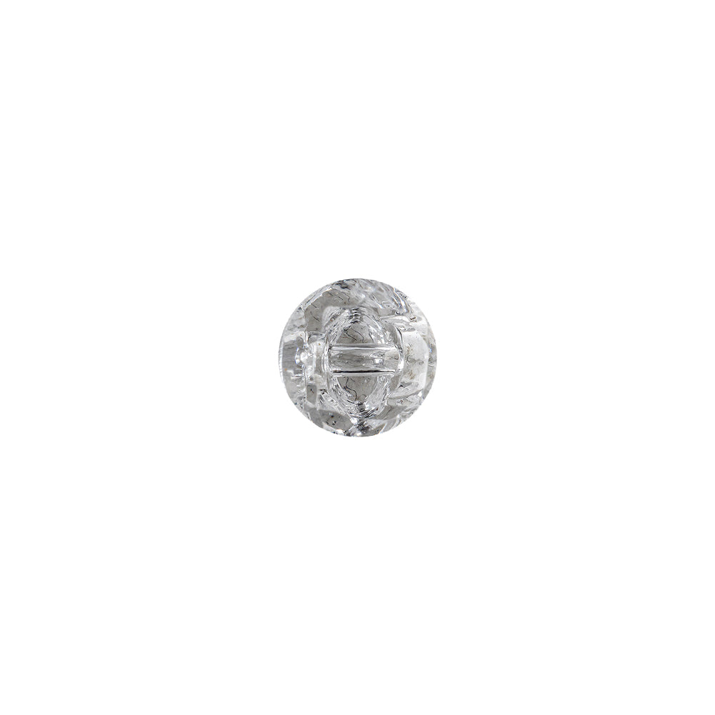 Crystal Self Back Glass Button - 14L/9mm Crystal Self Back Glass Button - 14L/9mm