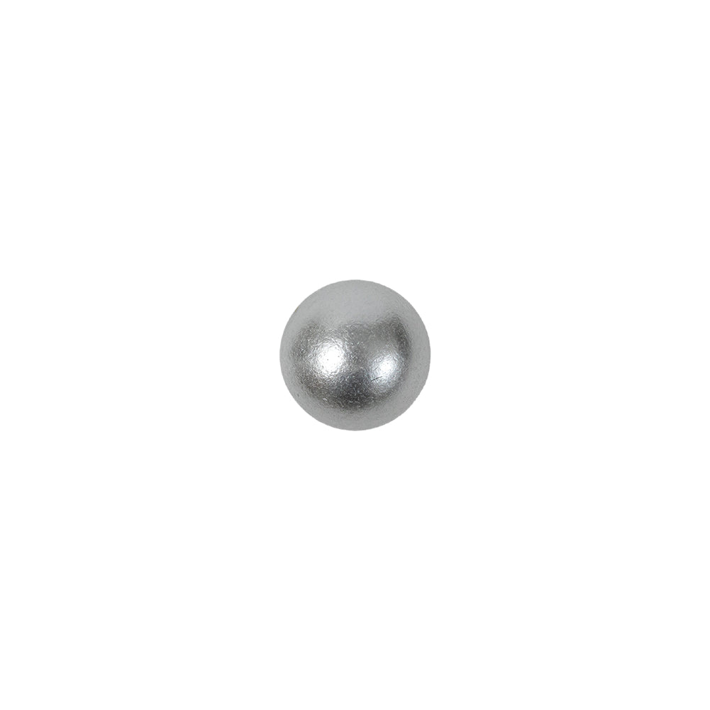 Pearl White Glass Button - 12L/7.5mm Pearl White Glass Button - 12L/7.5mm