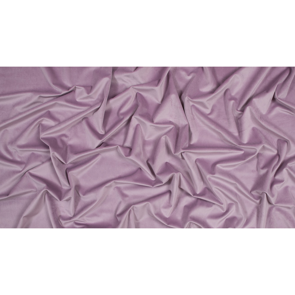 Ultra Soft Polyester Velvet - Mauve - British Imported Full Ultra Soft Polyester Velvet - Mauve - British Imported Full
