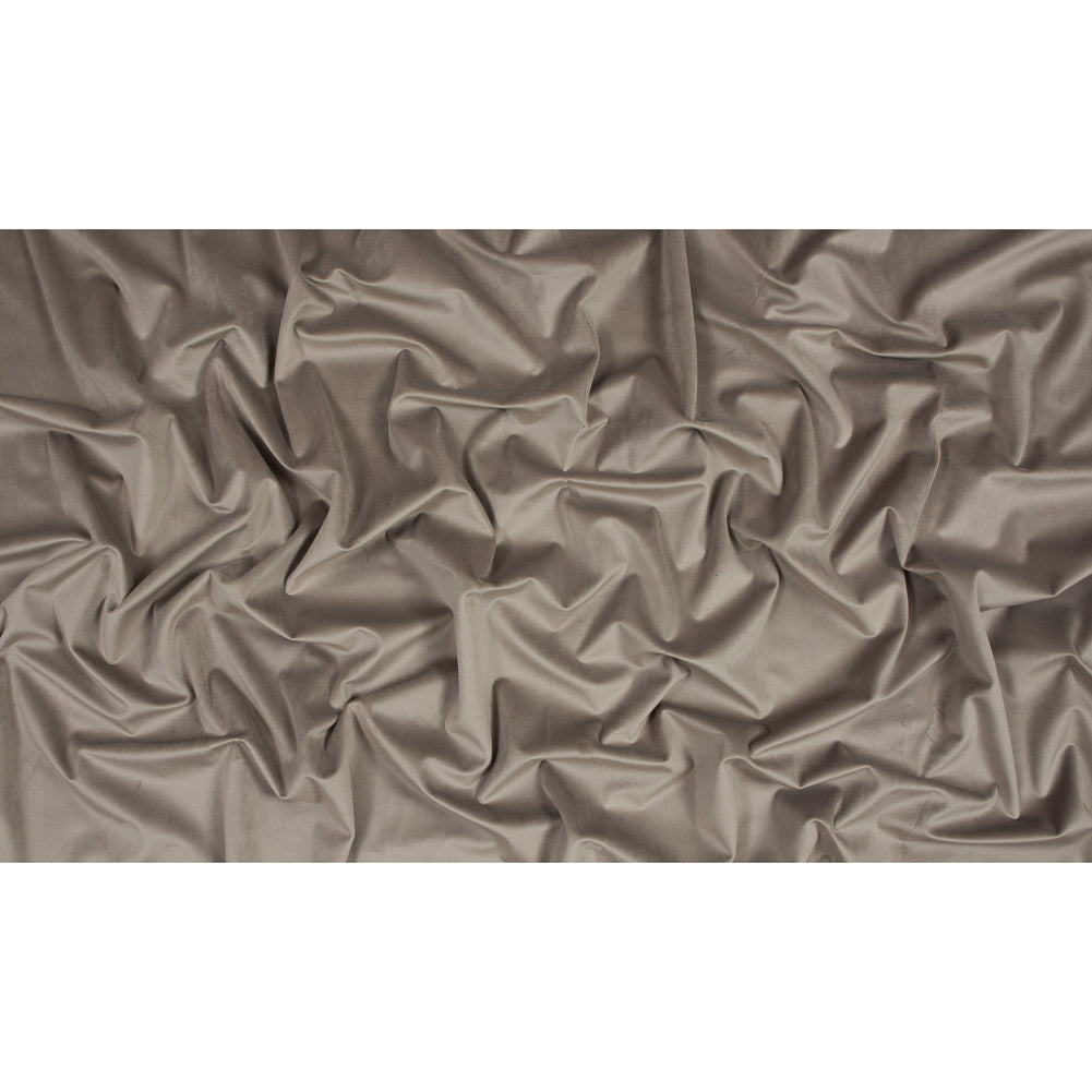 Ultra Soft Polyester Velvet - Mole - British Imported Full Ultra Soft Polyester Velvet - Mole - British Imported Full