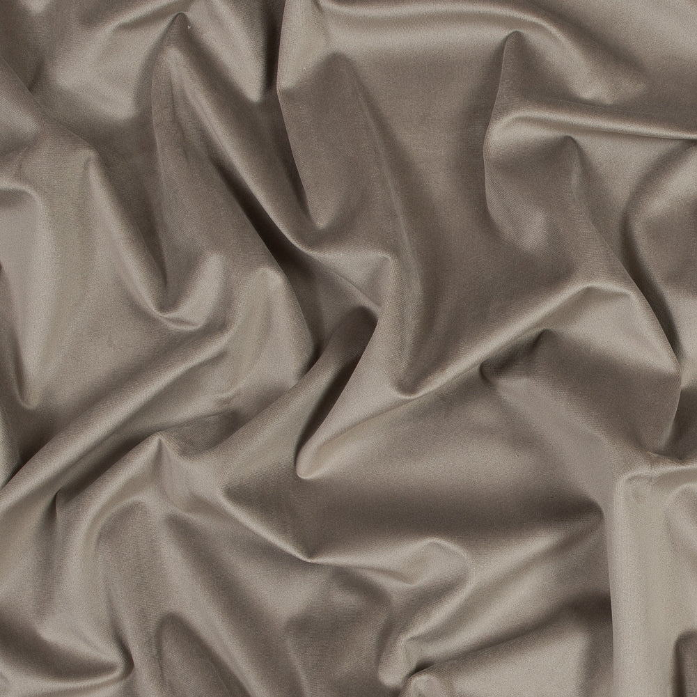 Ultra Soft Polyester Velvet - Mole - British Imported Ultra Soft Polyester Velvet - Mole - British Imported