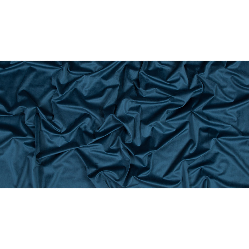 Ultra Soft Polyester Velvet - Navy - British Imported Full Ultra Soft Polyester Velvet - Navy - British Imported Full