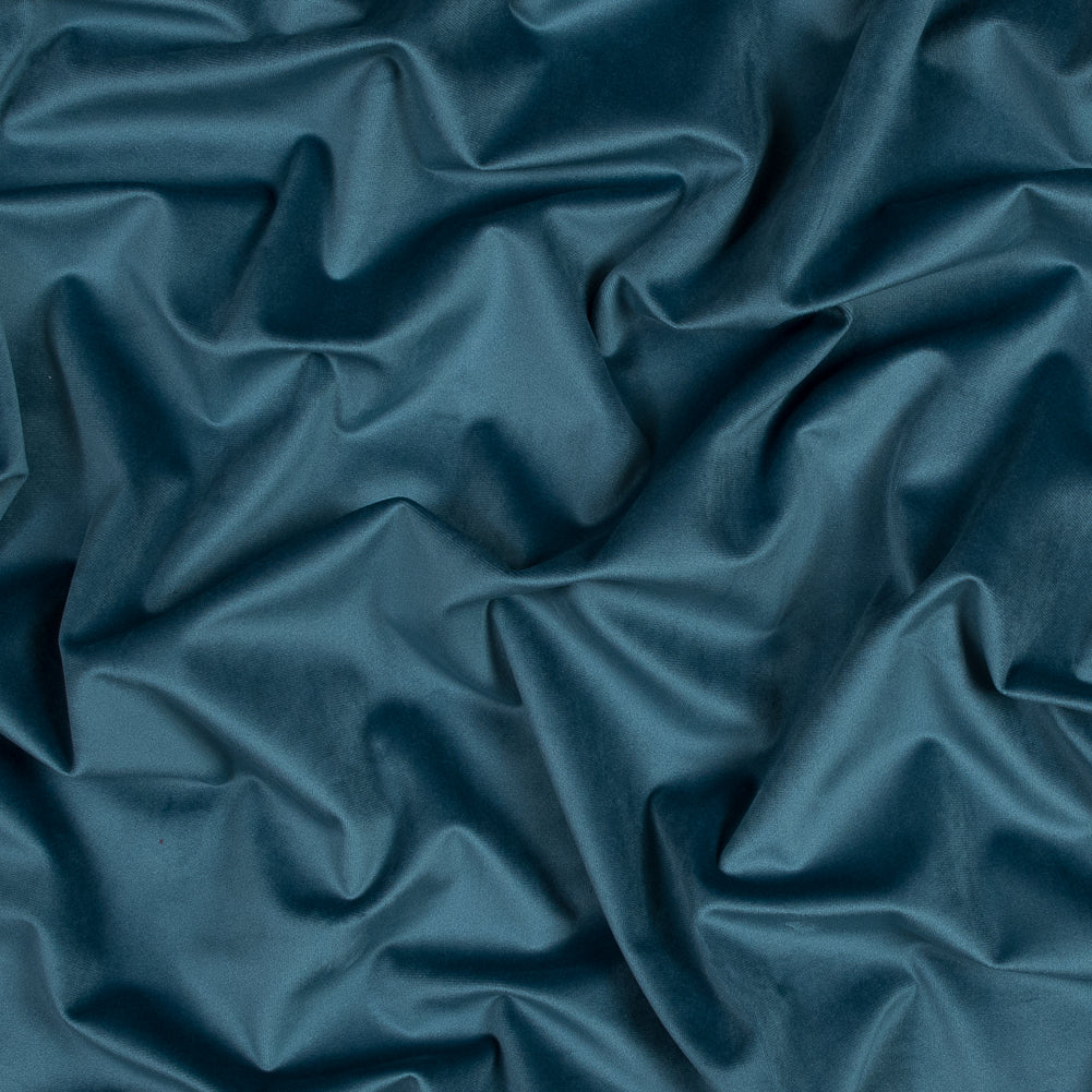 Ultra Soft Polyester Velvet - Wedgewood - British Imported Ultra Soft Polyester Velvet - Wedgewood - British Imported