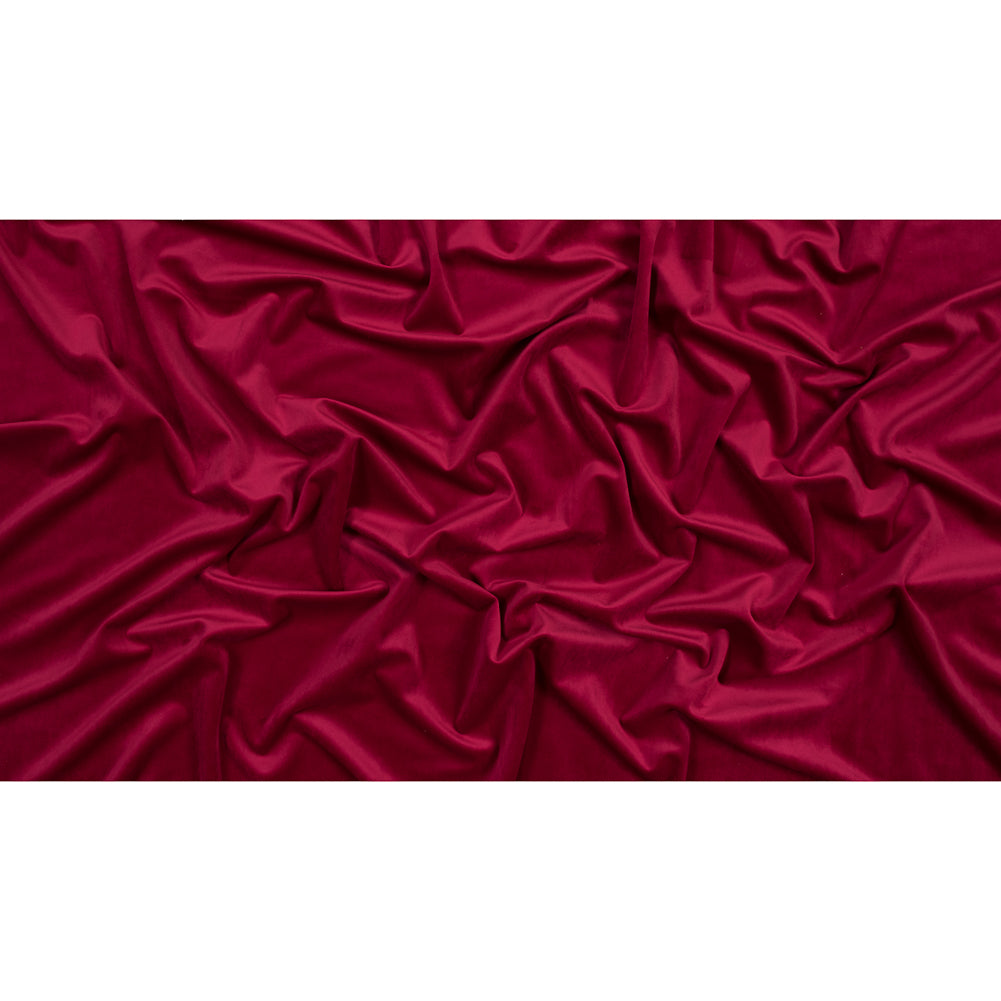 Ultra Soft Polyester Velvet - Wine - British Imported Full Ultra Soft Polyester Velvet - Wine - British Imported Full