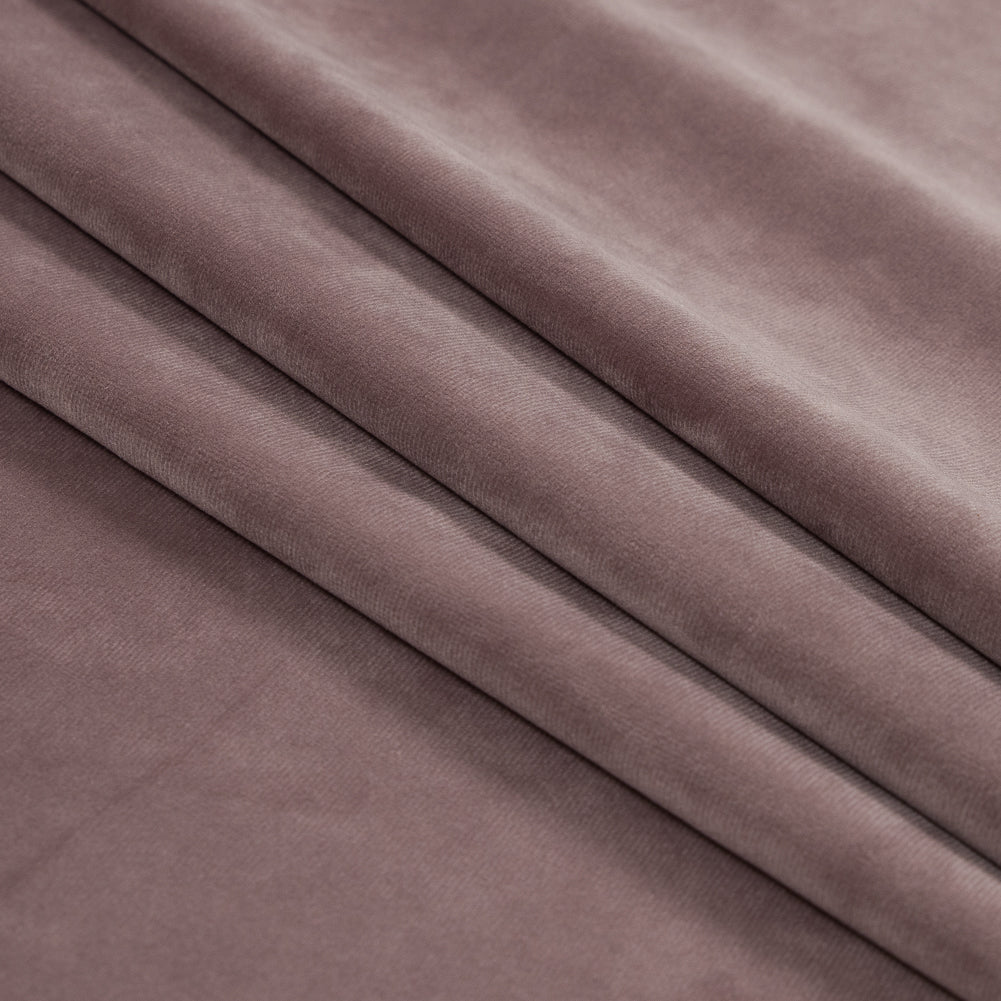 Ultra Soft Polyester Velvet - Heather - British Imported Folded Ultra Soft Polyester Velvet - Heather - British Imported Folded