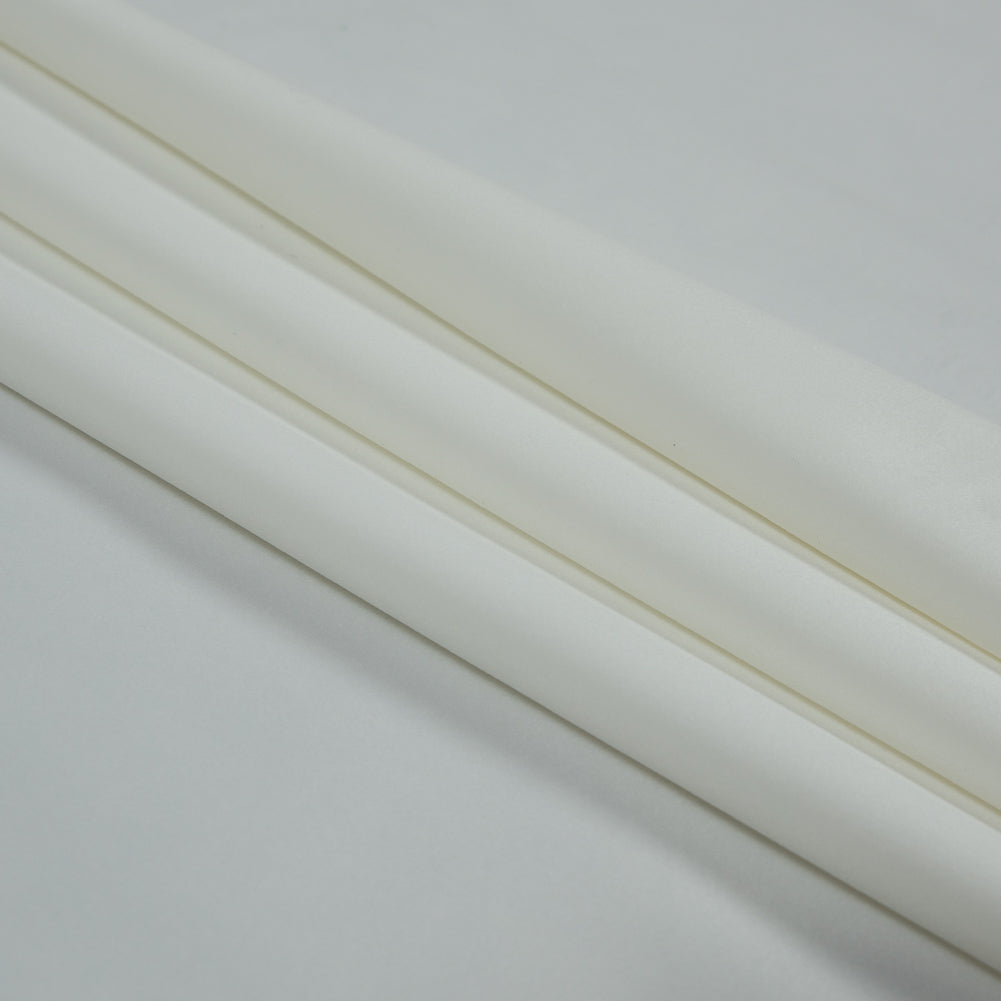 Ultra Soft Polyester Velvet - Pearl - British Imported Folded Ultra Soft Polyester Velvet - Pearl - British Imported Folded