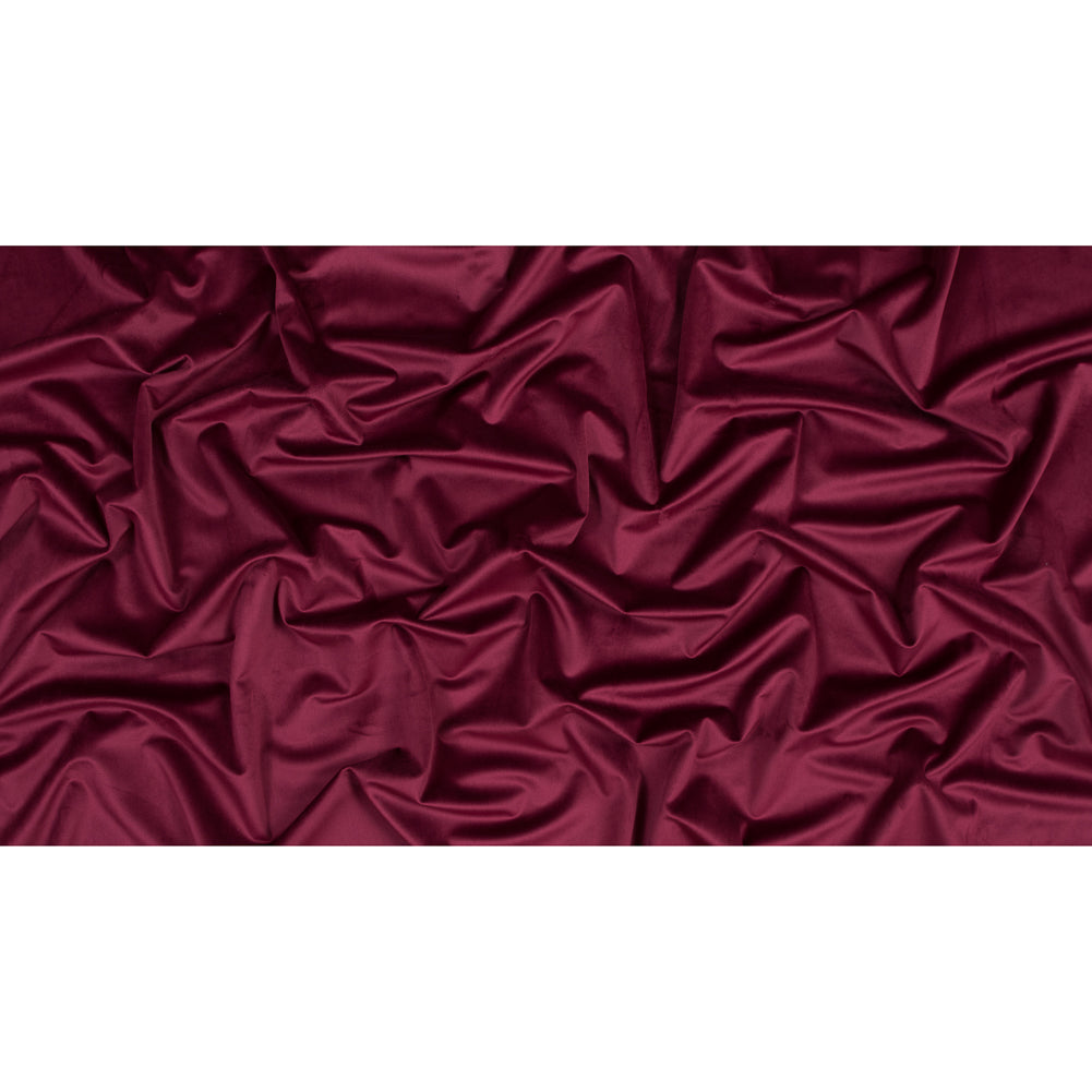 Ultra Soft Polyester Velvet - Berry - British Imported Full Ultra Soft Polyester Velvet - Berry - British Imported Full