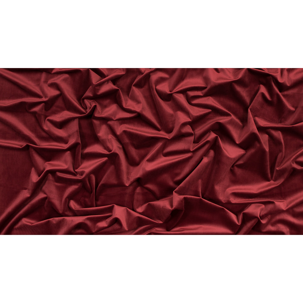 Ultra Soft Polyester Velvet - Cinnamon - British Imported Full Ultra Soft Polyester Velvet - Cinnamon - British Imported Full