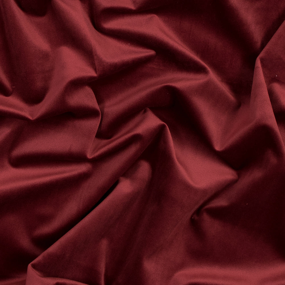 Ultra Soft Polyester Velvet - Cinnamon - British Imported Ultra Soft Polyester Velvet - Cinnamon - British Imported