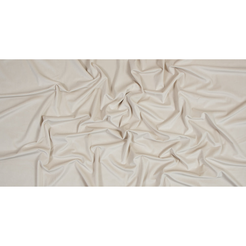 Ultra Soft Polyester Velvet - Cream - British Imported Full Ultra Soft Polyester Velvet - Cream - British Imported Full