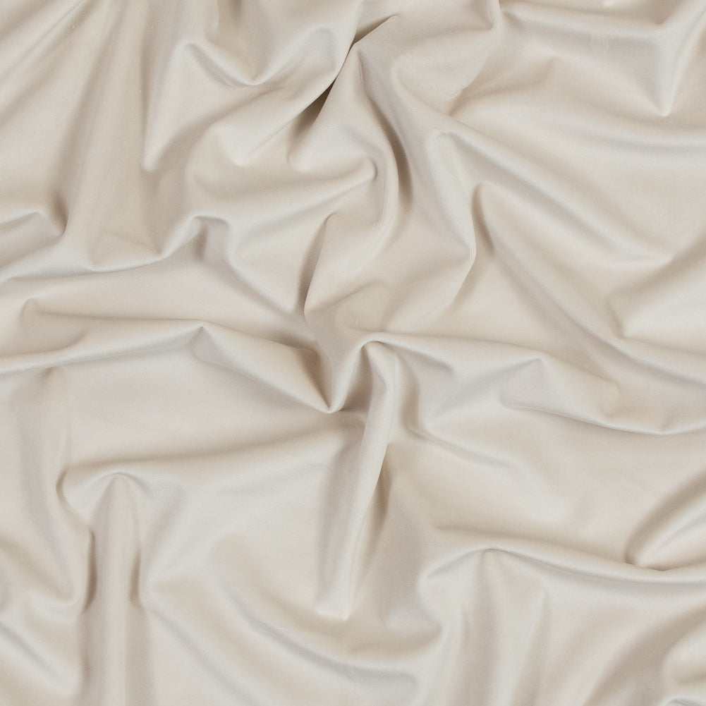 Ultra Soft Polyester Velvet - Cream - British Imported Ultra Soft Polyester Velvet - Cream - British Imported