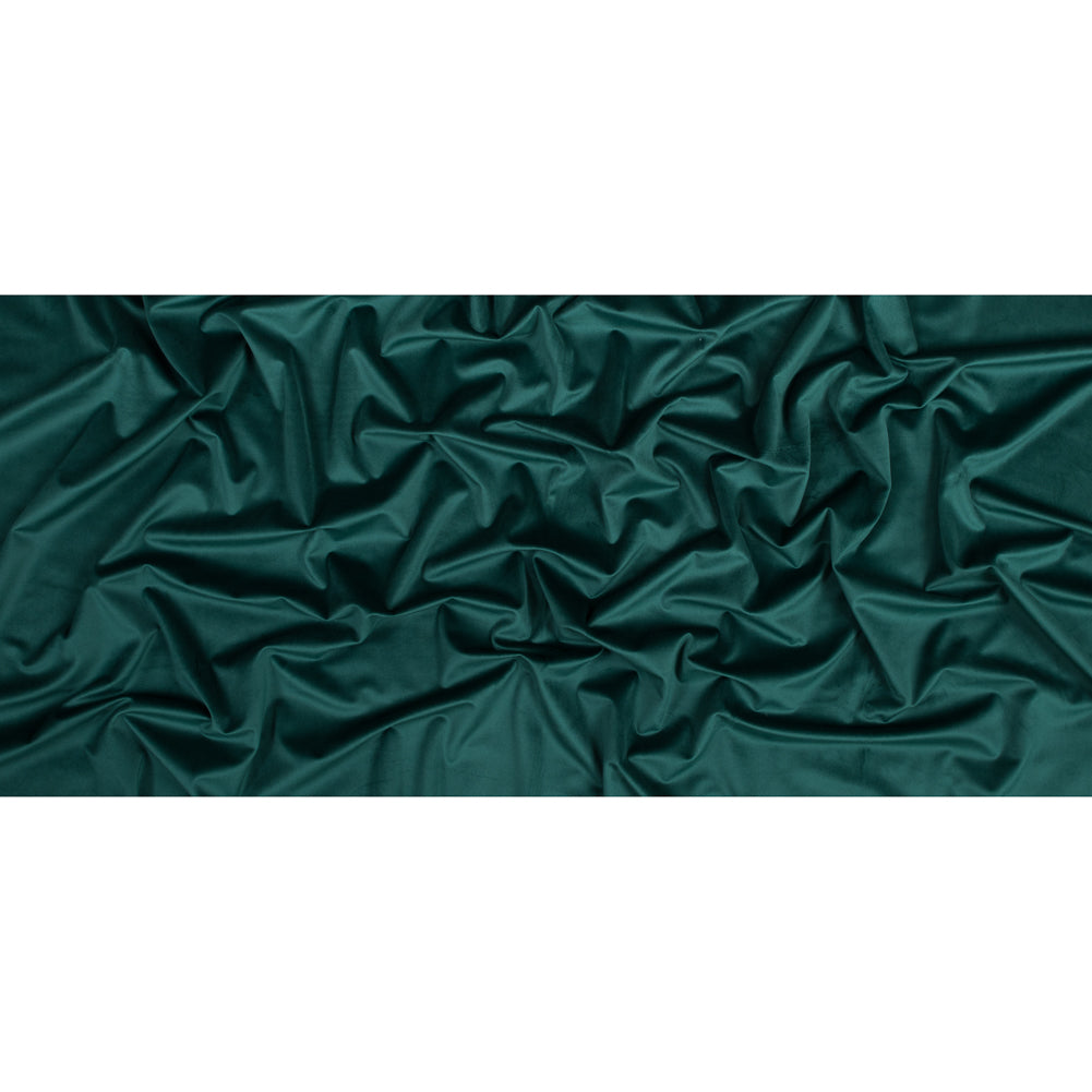 Ultra Soft Polyester Velvet - Emerald - British Imported Full Ultra Soft Polyester Velvet - Emerald - British Imported Full