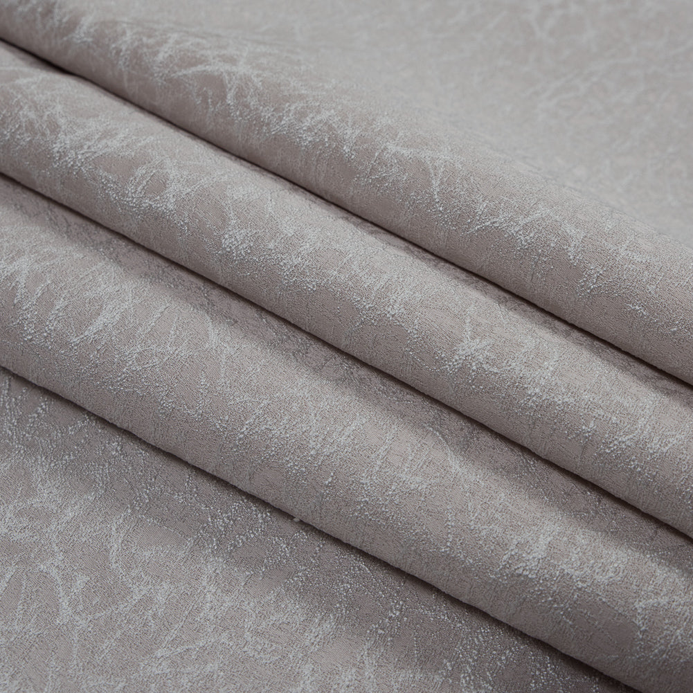 Satin-Faced Jacquard - Heather Cracked - British Imported Folded Satin-Faced Jacquard - Heather Cracked - British Imported Folded