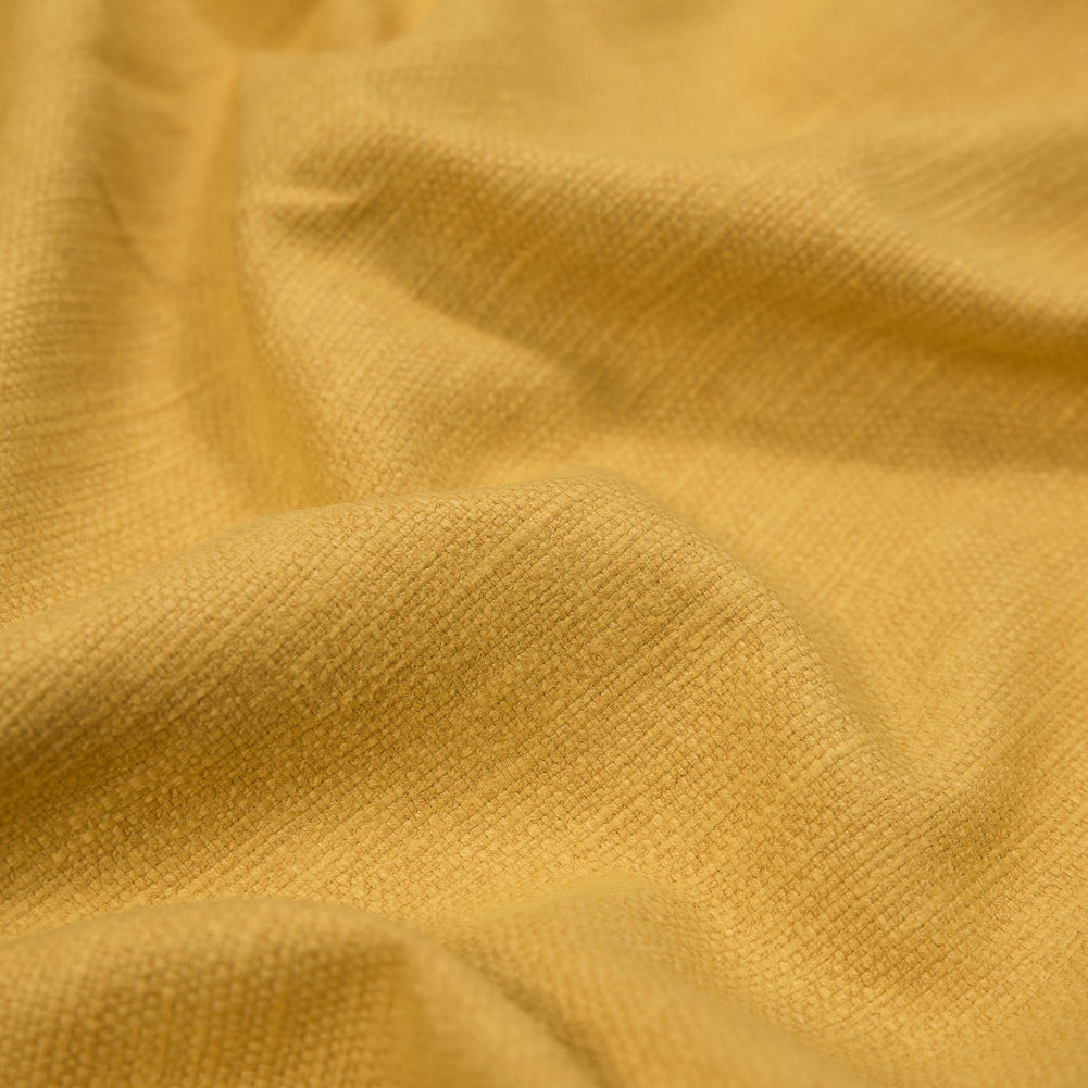Polyester and Cotton Woven - Buttercup - British Imported Detail Polyester and Cotton Woven - Buttercup - British Imported Detail