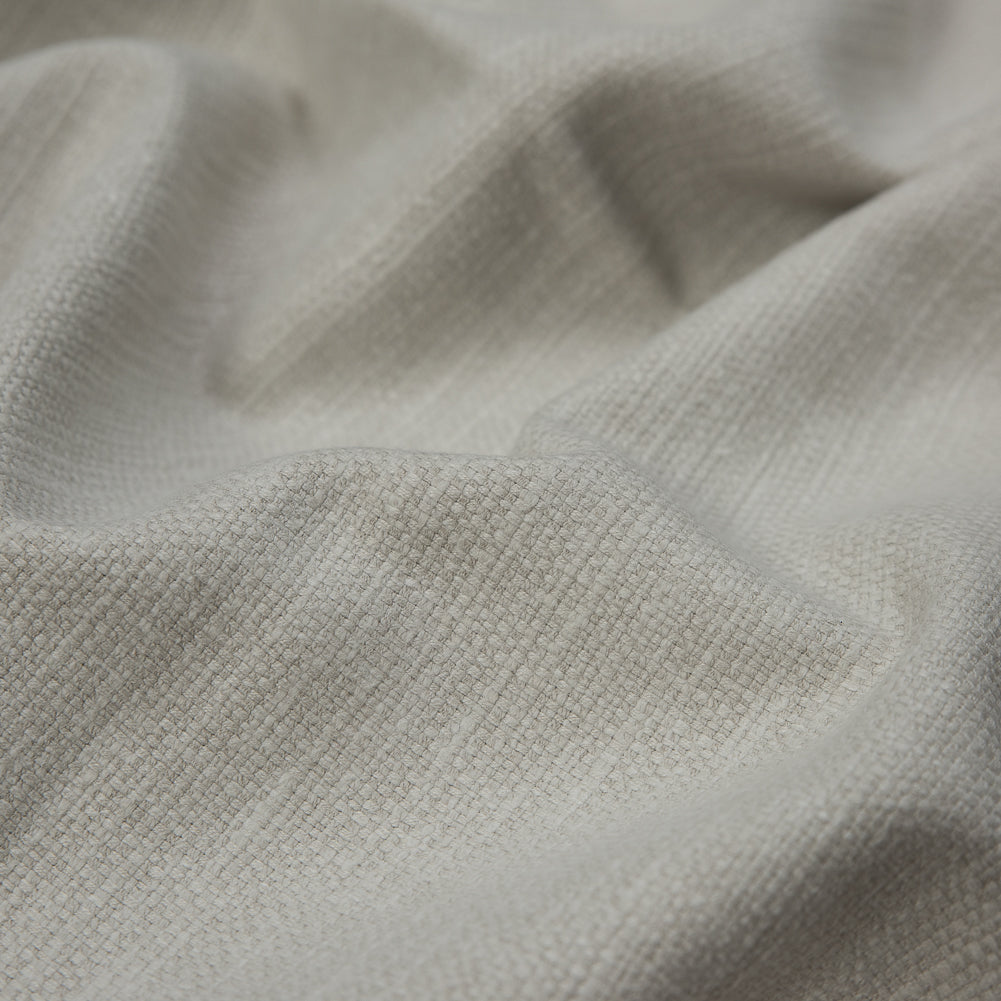 Polyester and Cotton Woven - Ecru - British Imported Detail Polyester and Cotton Woven - Ecru - British Imported Detail