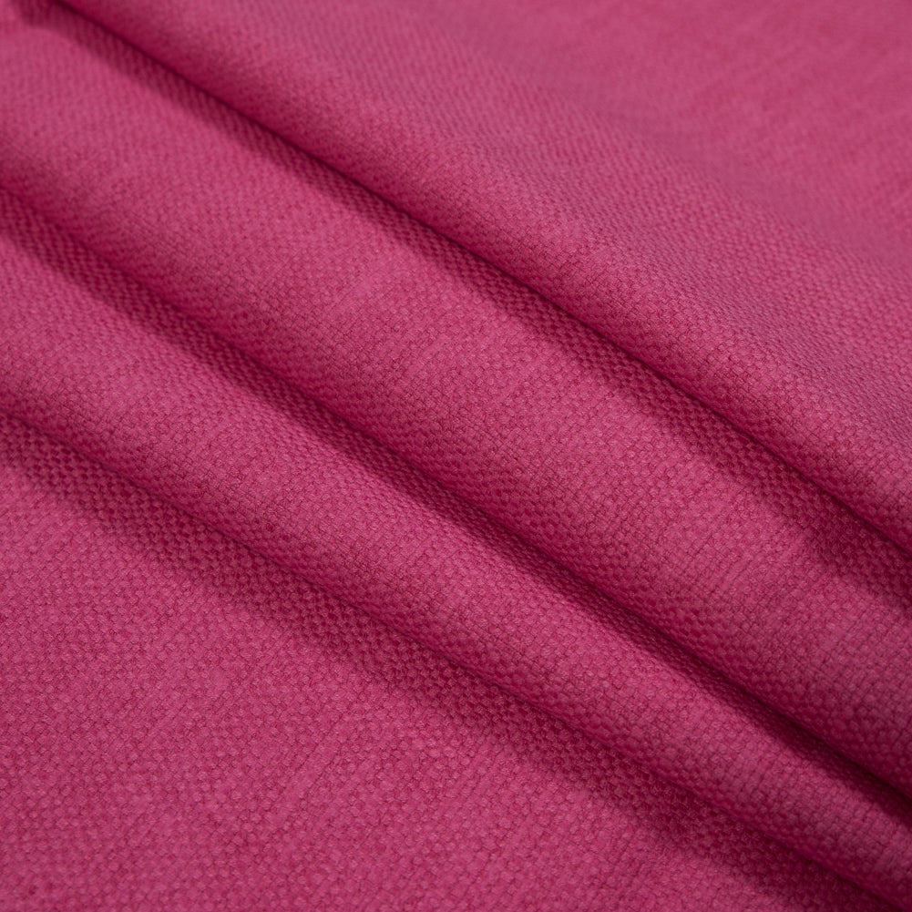 Polyester and Cotton Woven - Fuchsia - British Imported Folded Polyester and Cotton Woven - Fuchsia - British Imported Folded