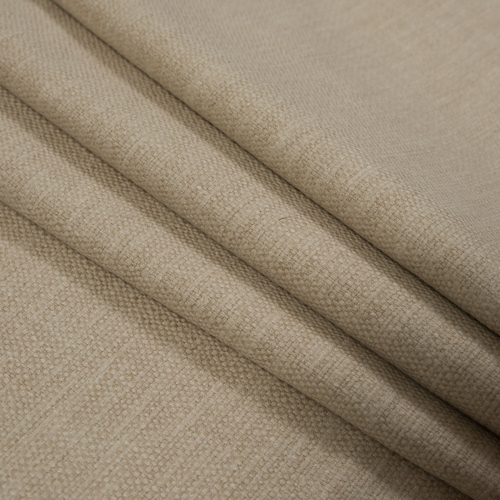 Polyester and Cotton Woven - Wheat - British Imported Folded Polyester and Cotton Woven - Wheat - British Imported Folded