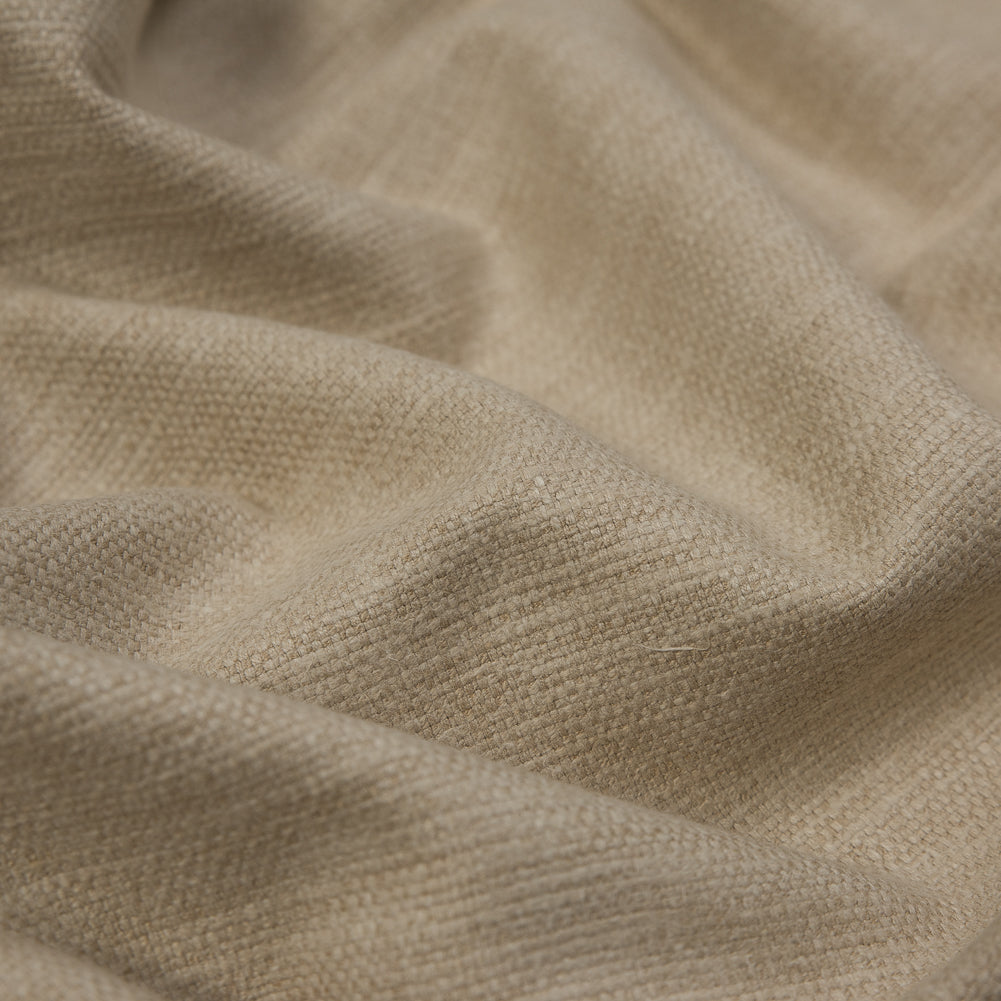 Polyester and Cotton Woven - Wheat - British Imported Detail Polyester and Cotton Woven - Wheat - British Imported Detail