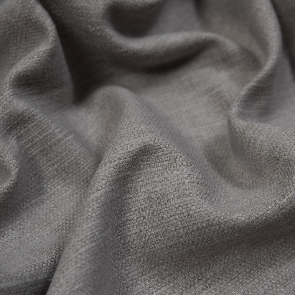 Polyester and Cotton Woven - Fog - British Imported Detail Polyester and Cotton Woven - Fog - British Imported Detail