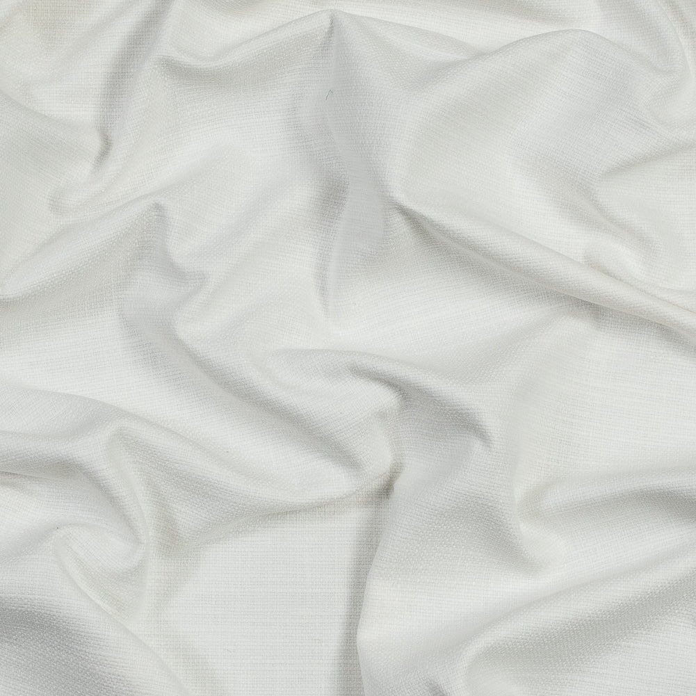 Polyester and Cotton Woven - Ivory - British Imported Polyester and Cotton Woven - Ivory - British Imported