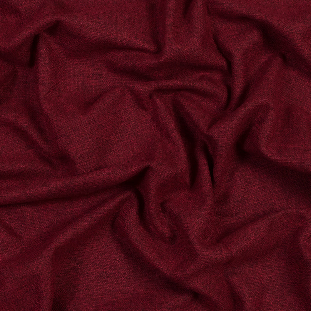 Polyester and Cotton Woven - Merlot - British Imported Polyester and Cotton Woven - Merlot - British Imported