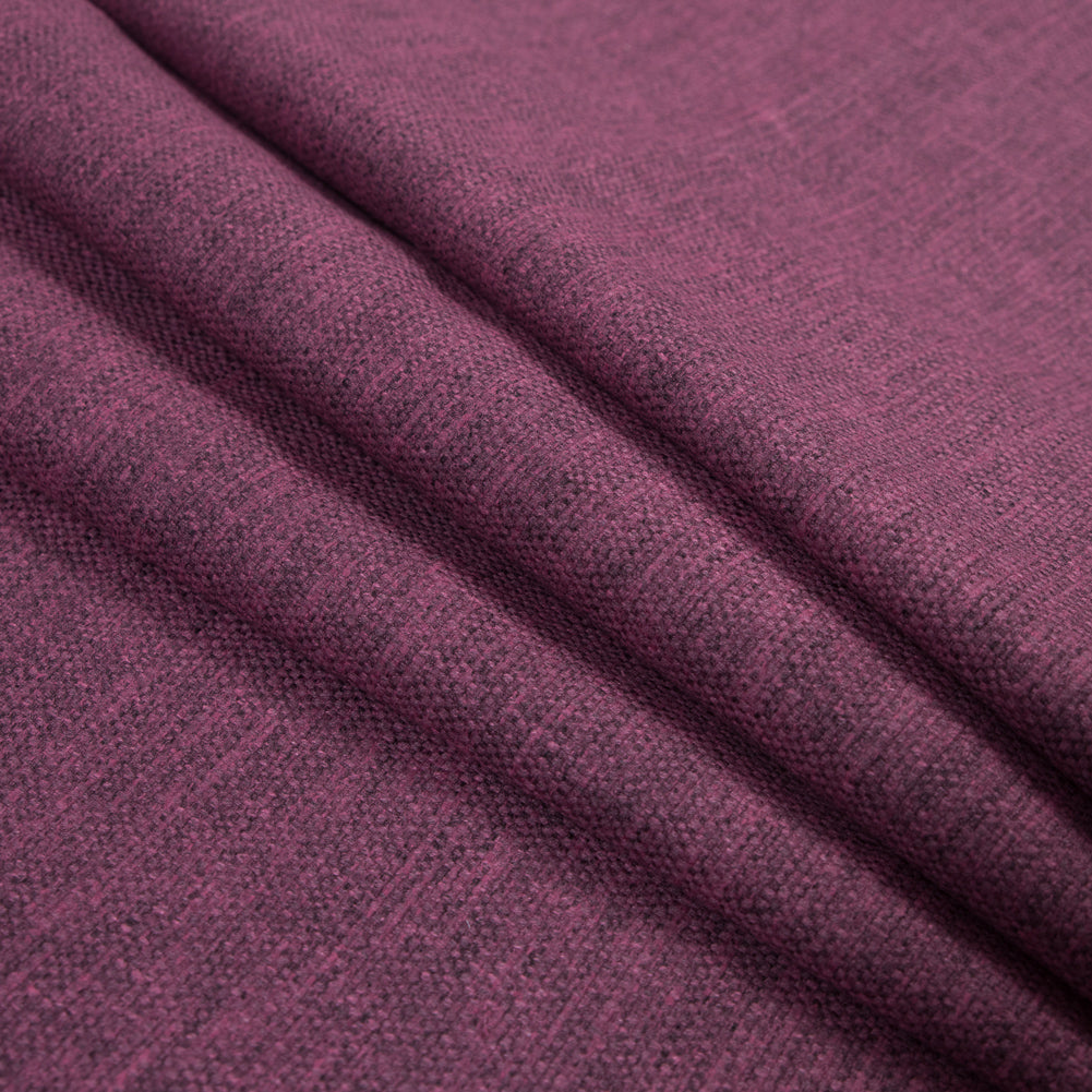 Polyester and Cotton Woven - Plum - British Imported Folded Polyester and Cotton Woven - Plum - British Imported Folded