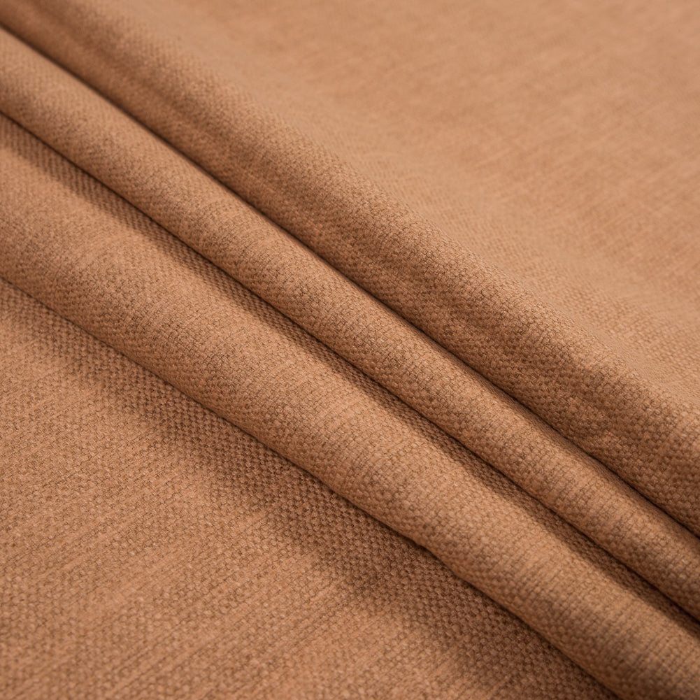 Polyester and Cotton Woven - Rust - British Imported Folded Polyester and Cotton Woven - Rust - British Imported Folded