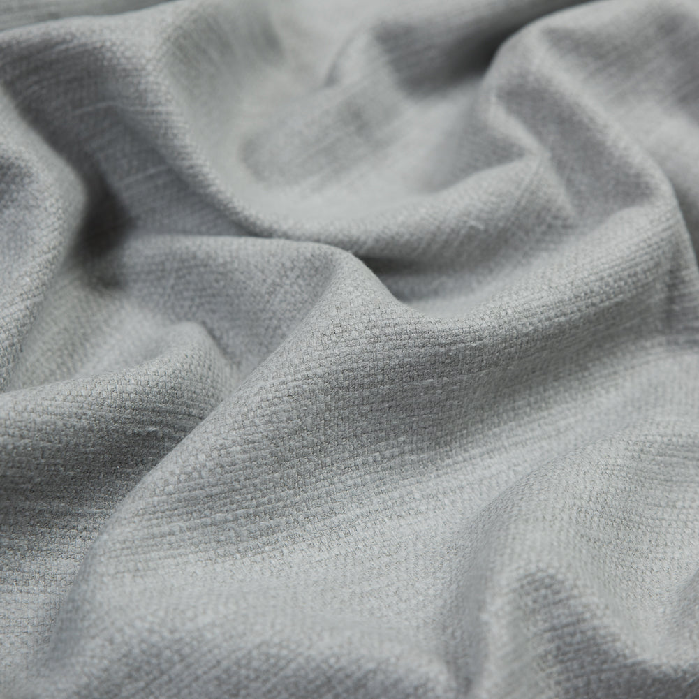 Polyester and Cotton Woven - Silver - British Imported Detail Polyester and Cotton Woven - Silver - British Imported Detail