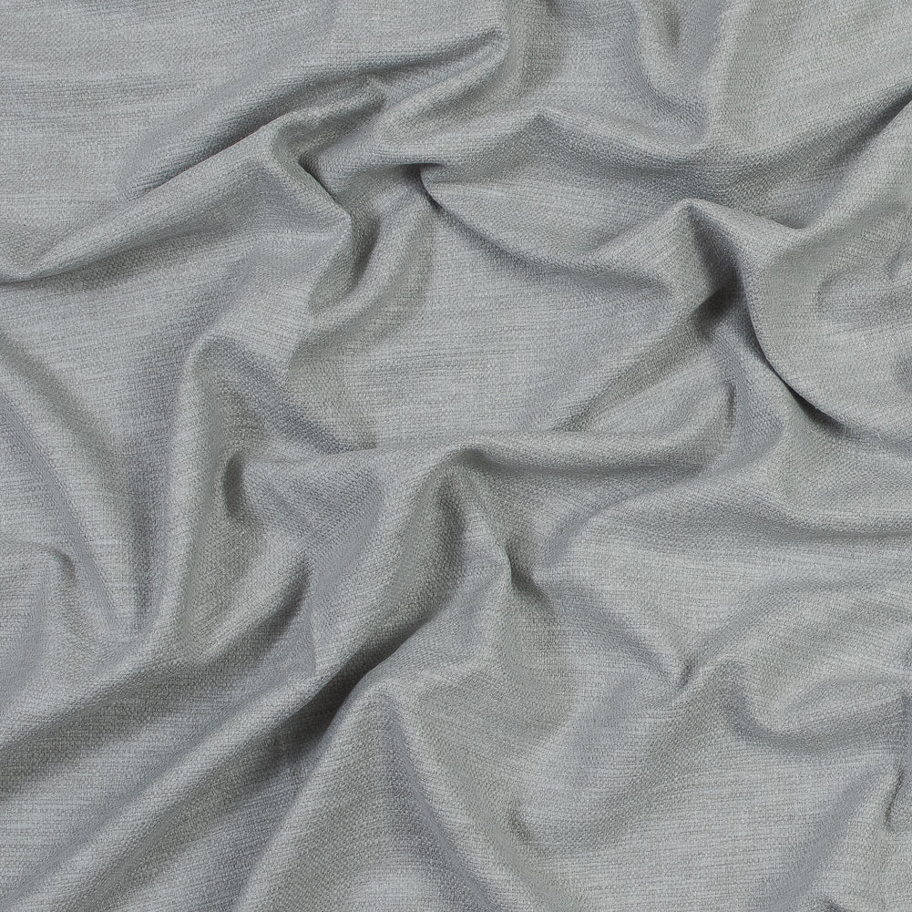 Polyester and Cotton Woven - Silver - British Imported Polyester and Cotton Woven - Silver - British Imported
