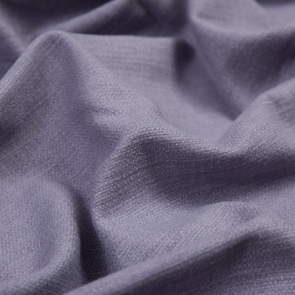 Polyester and Cotton Woven - Violet - British Imported Detail Polyester and Cotton Woven - Violet - British Imported Detail