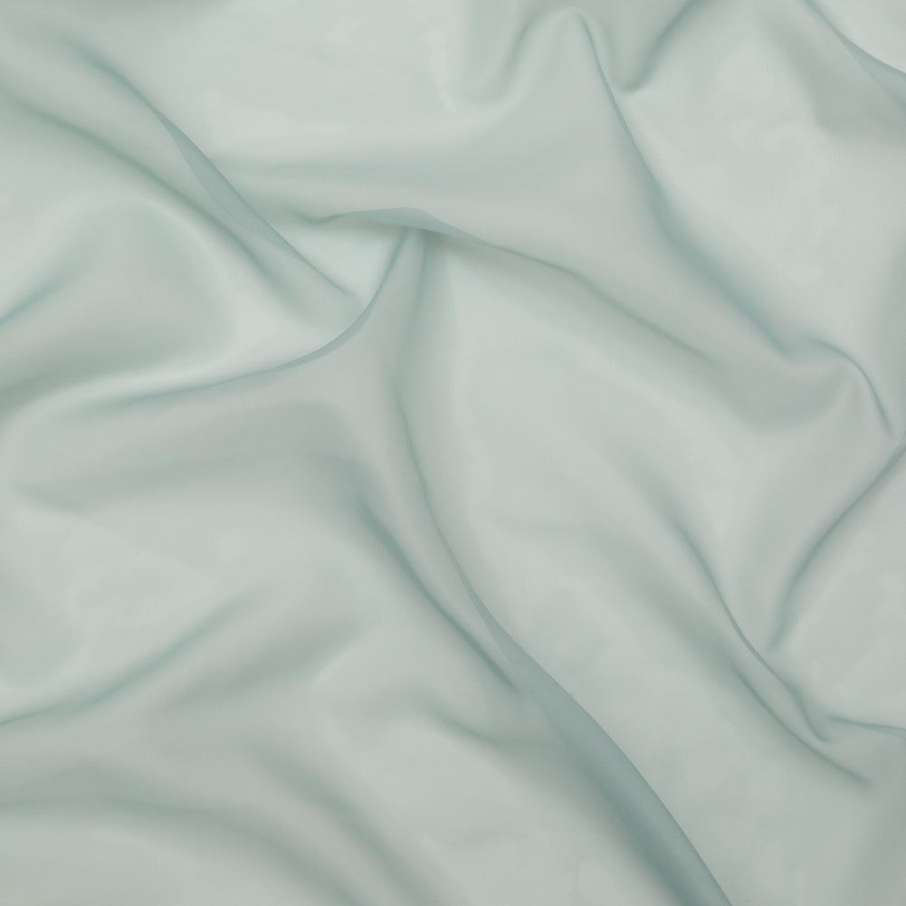 Smooth Drapery Sheers Fabric - Aqua - British Imported Smooth Drapery Sheers Fabric - Aqua - British Imported