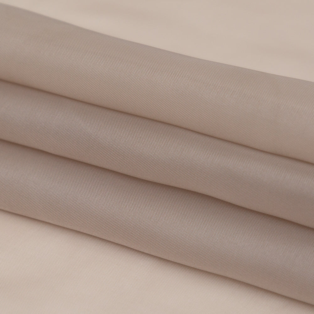 Smooth Drapery Sheers Fabric - Fawn - British Imported Folded Smooth Drapery Sheers Fabric - Fawn - British Imported Folded