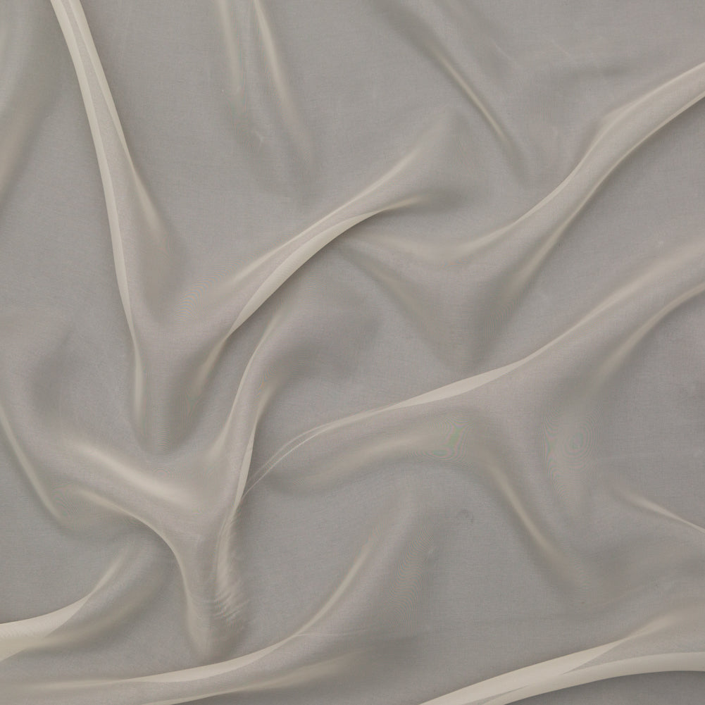 Smooth Drapery Sheers Fabric - Oyster - British Imported Smooth Drapery Sheers Fabric - Oyster - British Imported