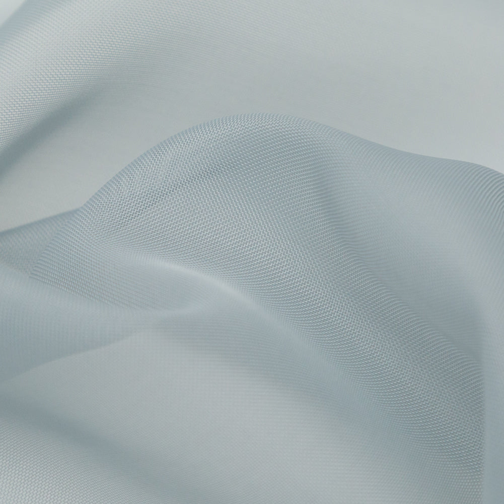 Smooth Drapery Sheers Fabric - Sky - British Imported Detail Smooth Drapery Sheers Fabric - Sky - British Imported Detail