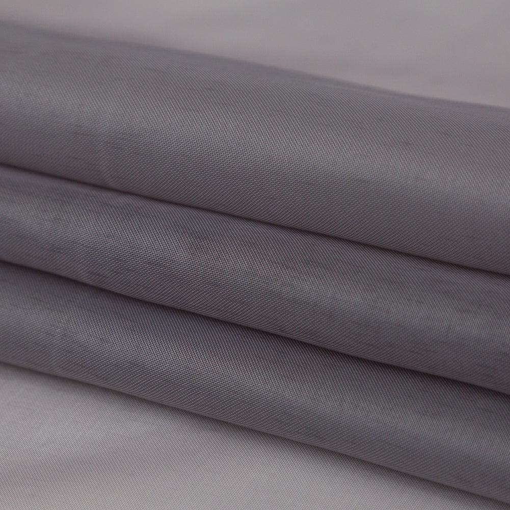 Smooth Drapery Sheers Fabric - Smoke - British Imported Folded Smooth Drapery Sheers Fabric - Smoke - British Imported Folded