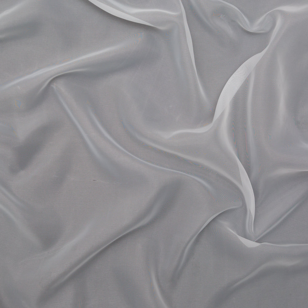 Smooth Drapery Sheers Fabric - Snow - British Imported Smooth Drapery Sheers Fabric - Snow - British Imported