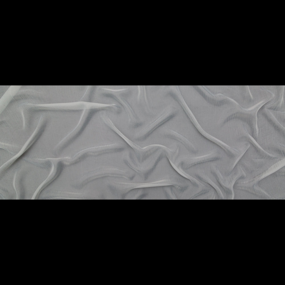 Wrinkled Drapery Sheer Fabric - Dove - British Imported Full Wrinkled Drapery Sheer Fabric - Dove - British Imported Full