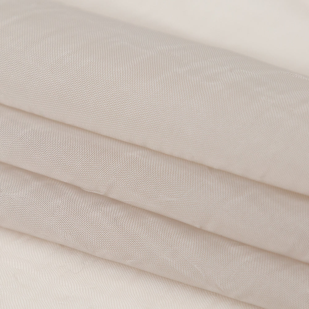 Wrinkled Drapery Sheer Fabric - Linen - British Imported Folded Wrinkled Drapery Sheer Fabric - Linen - British Imported Folded