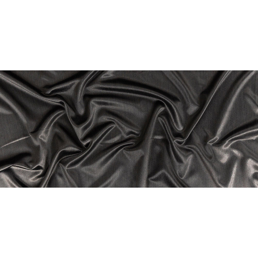 Home Decor Polyester Satin - Charcoal - British Imported Full