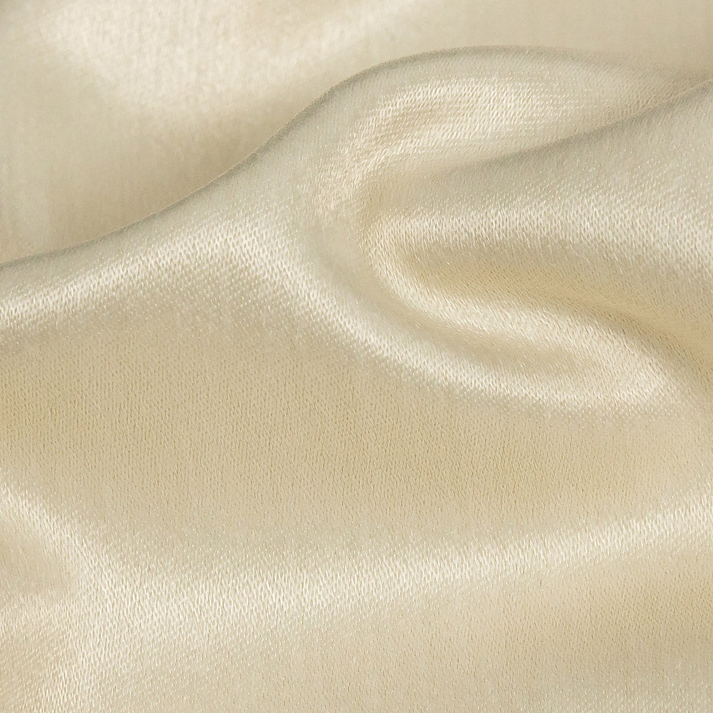 Home Decor Polyester Satin - Cream - British Imported Detail Home Decor Polyester Satin - Cream - British Imported Detail