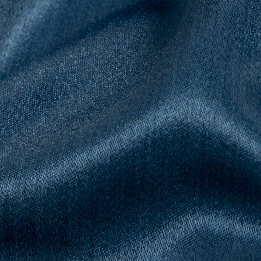 Home Decor Polyester Satin - Denim - British Imported Detail Home Decor Polyester Satin - Denim - British Imported Detail