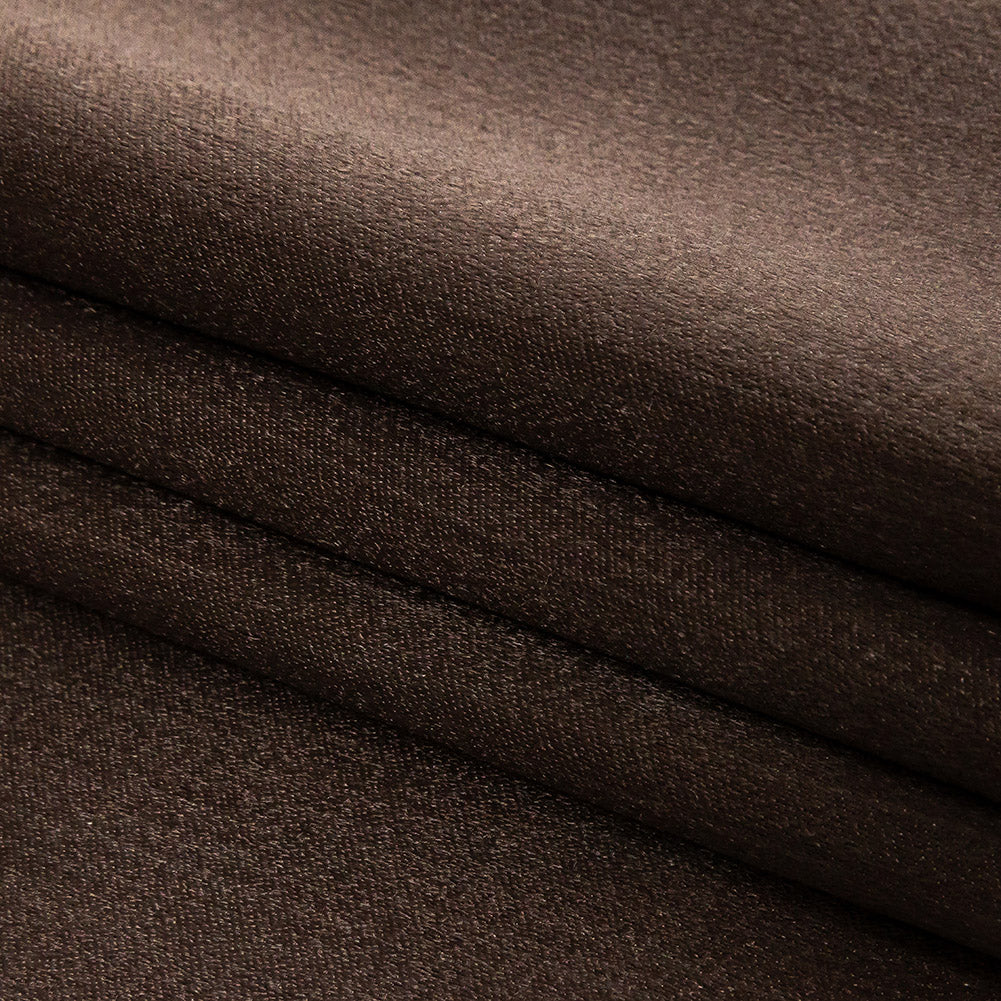 Home Decor Polyester Satin - Espresso - British Imported Folded Home Decor Polyester Satin - Espresso - British Imported Folded