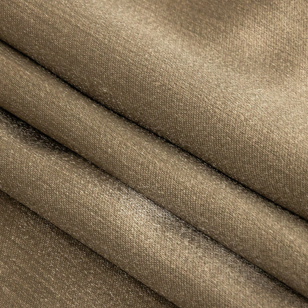 Home Decor Polyester Satin - Fawn - British Imported Folded Home Decor Polyester Satin - Fawn - British Imported Folded