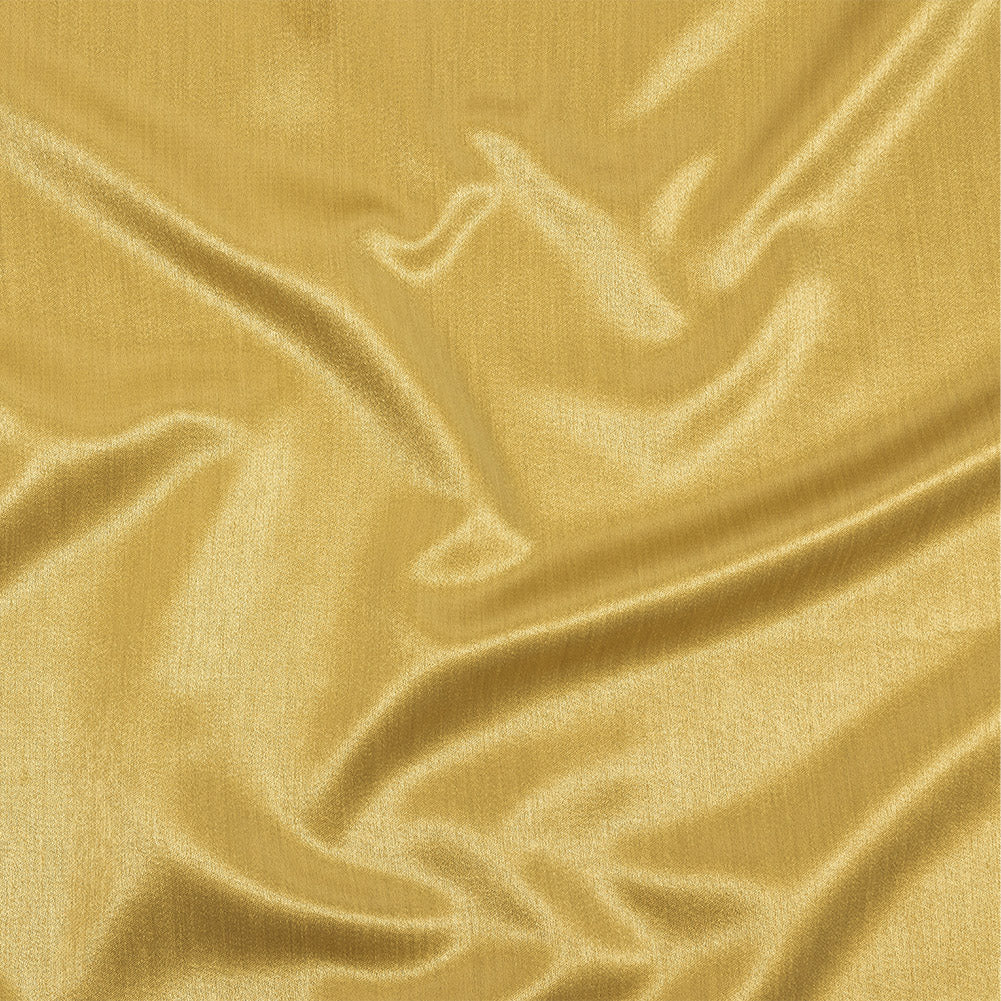 Home Decor Polyester Satin - Mustard - British Imported Home Decor Polyester Satin - Mustard - British Imported