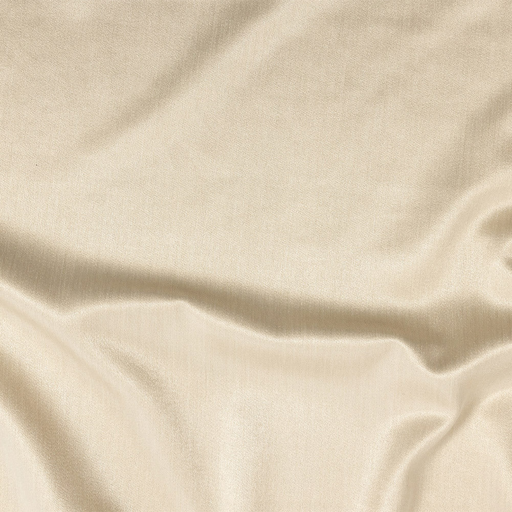 Home Decor Polyester Satin - Oyster - British Imported Home Decor Polyester Satin - Oyster - British Imported